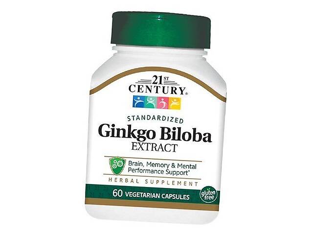 Гинкго Билоба Ginkgo Biloba 21st Century 60вегкапс (71440001)