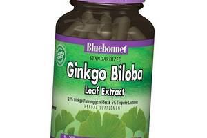 Гінкго Білоба, Ginkgo Biloba, Bluebonnet Nutrition 60вегкапс (71393002)