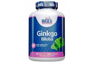 Гинкго Билоба Haya Labs Ginkgo Biloba 60 mg 120 Caps