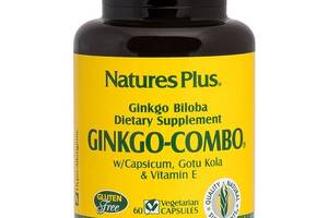 Гинкго Билоба Nature's Plus Ginkgo-Combo 60 Veg Caps NTP1091