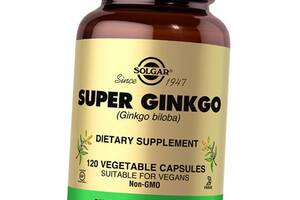 Гинкго Билоба Super Ginkgo Solgar 120вегкапс (71313005)