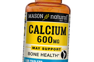 Кальций Карбонат Calcium 600 Mason Natural 100таб (36440089)