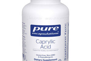Каприловая кислота Pure Encapsulations Caprylic Acid 120 Caps PE-01128
