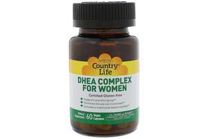 Капсулы ДГЭА Country Life DHEA Complex For Women 60 Veg Caps CLF-01674