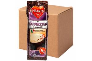 Капучино HEARTS Amaretto 10 шт х 1 кг