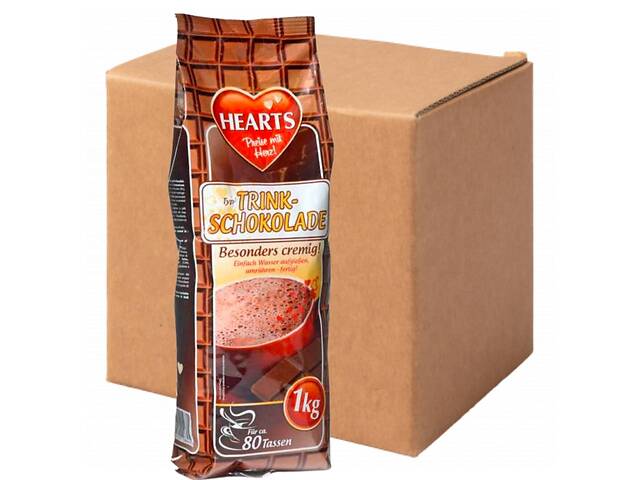 Капучино HEARTS TRINK Schokolade 10 шт х 1 кг