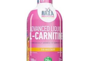 Карнитин Haya Labs Advanced Liquid L-Carnitine 1000 mg 500 ml /62 servings/ Orange