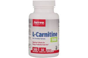 Карнитин Jarrow Formulas L-Carnitine 500 mg 50 Veg Caps JRW02001