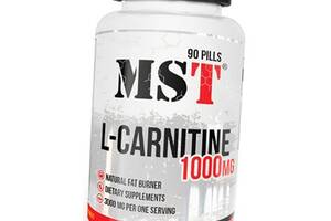 Карнитин Тартрат для похудения L-Carnitine 1000 MST 90таб (02288009)