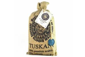Кава в зернах Tuskani 50% premium arabica 50% robusta 1 кг