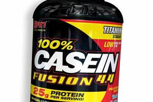 Казеїновий Протеїн, 100% Casein Fusion, San 1982г Ванільний пудинг (29091004)