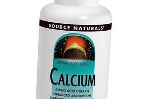 Хелат Кальція, Calcium, Source Naturals 250таб (36355050)