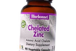 Хелат Цинка Chelated Zinc Bluebonnet Nutrition 90вегкапс (36393069)