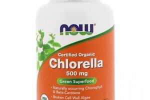 Хлорелла NOW Foods Chlorella 500 mg 200 Tabs