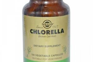 Хлорелла Solgar Chlorella (Broken Cell-Wall) 100 Veg Caps