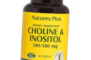 Холін Інозитол Choline&Inositol Nature's Plus 60таб (36375180)