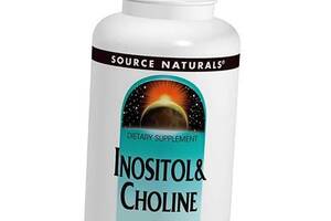 Холин Инозитол Inositol & Choline Source Naturals 100таб (36355007)