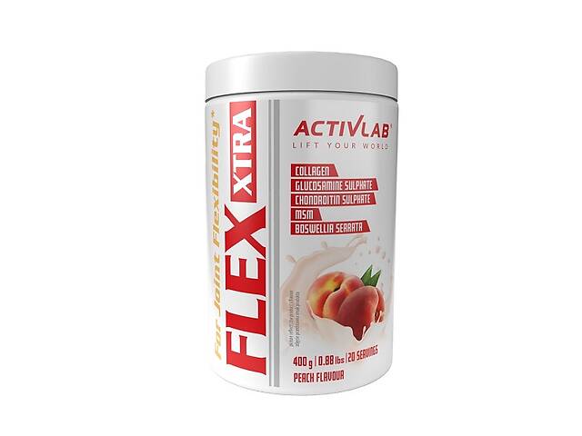 Хондропротектор для спорта Activlab Flex Xtra 400 g 20 servings Peach