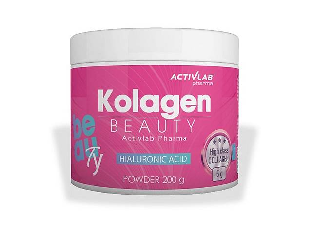 Хондропротектор для спорта Activlab Kolagen Beauty 200 g 25 servings Strawberry Raspberry