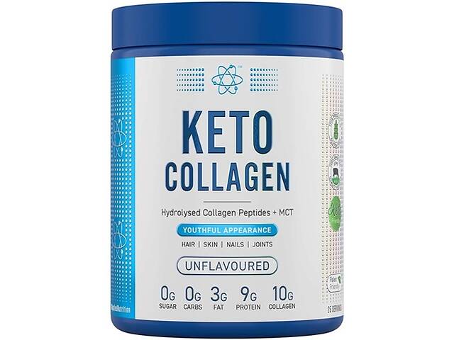 Хондропротектор (для спорта) Applied Nutrition Keto Collagen 325 g /25 servings/ Unflavored
