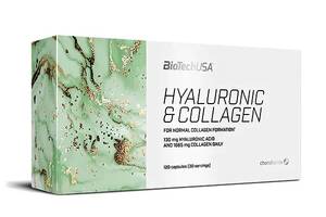 Хондропротектор для спорта BioTechUSA Hyaluronic Collagen 120 Caps