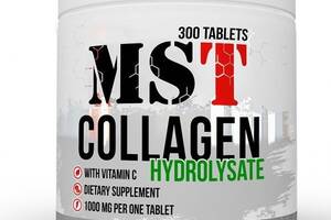 Хондропротектор (для спорта) MST Nutrition Collagen Hydrolysate 300 Tabs