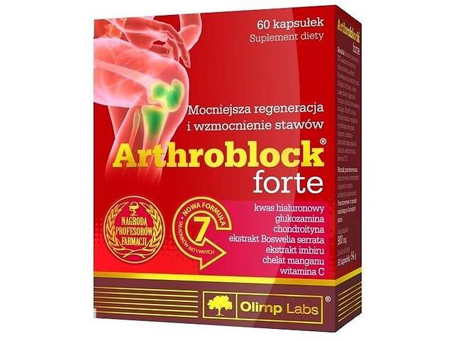 Хондропротектор (для спорта) Olimp Nutrition Arthroblock Forte 60 Caps