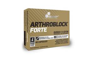 Хондропротектор для спорта Olimp Nutrition Arthroblock Forte Sport Edition 60 Caps