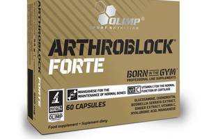 Хондропротектор для спорта Olimp Nutrition Arthroblock Forte Sport Edition 60 Caps