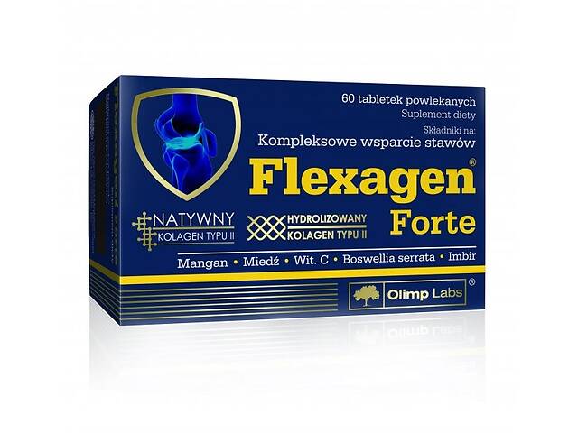 Хондропротектор для спорта Olimp Nutrition Flexagen Forte 60 Tabs