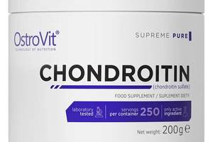 Хондропротектор для спорта OstroVit Chondroitin 200 g /250 servings/ Unflavored