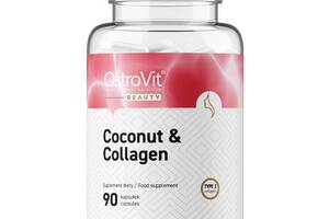 Хондропротектор для спорта OstroVit Collagen & MCT Oil from coconut 90 Caps