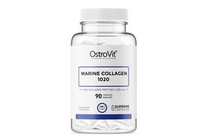 Хондропротектор для спорта OstroVit Marine Collagen 1020 mg 90 Caps