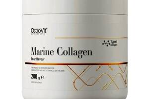 Хондропротектор (для спорта) OstroVit Marine Collagen 200 g /74 servings/ Pear