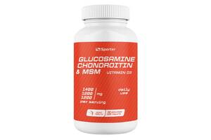 Хондропротектор (для спорта) Sporter Glucosamine & Chondroitin + MSM + D3 120 Tabs