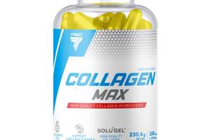 Хондропротектор для спорта Trec Nutrition Collagen MAX 180 Caps