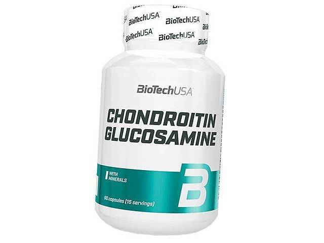 Хондроитин Глюкозамин Chondroitin Glucosamine BioTech (USA) 60капс (03084003)