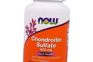 Хондроїтин Сульфат Натрію Chondroitin Sulfate 600 Now Foods 120капс (03128021)