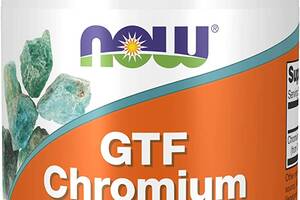 Хром GTF Chromium Now Foods 200 мкг 100 таблеток