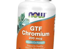 Хром GTF GTF Chromium 200 Now Foods 250таб (36128382)