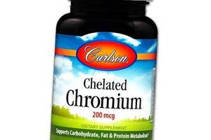 Хром Хелат Chelated Chromium Carlson Labs 300таб (36353052)