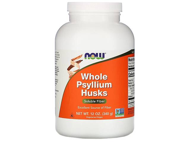 Клетчатка NOW Foods Whole Psyllium Husks 340 g /34 servings/