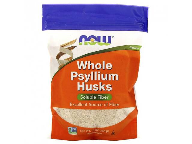 Клетчатка NOW Foods Whole Psyllium Husks 454 g 45 servings