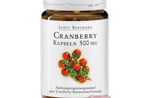 Клюква Sanct Bernhard Cranberry 500 mg 90 Caps