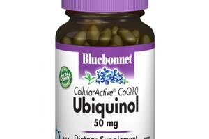 Коэнзим Bluebonnet Nutrition Cellular Active Ubiquinol 50 mg 30 Veg Softgels