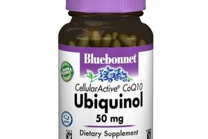 Коэнзим Bluebonnet Nutrition Cellular Active Ubiquinol 50 mg 60 Veg Softgels