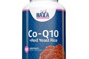 Коэнзим Haya Labs Co-Q10 60 mg & Red Yeast Rice 500 mg 60 Caps