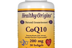 Коэнзим Healthy Origins CoQ10 200 mg 30 Softgels HO35047