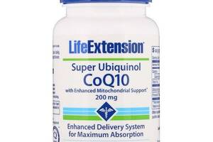 Коэнзим Life Extension Super Ubiquinol CoQ10 200 mg 30 Softgels