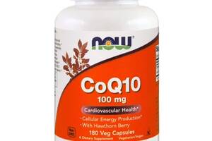 Коэнзим NOW Foods CoQ10 100 mg 180 Veg Caps